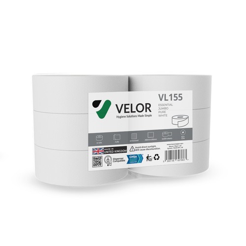 Velor jumbo toilet roll - roll, |