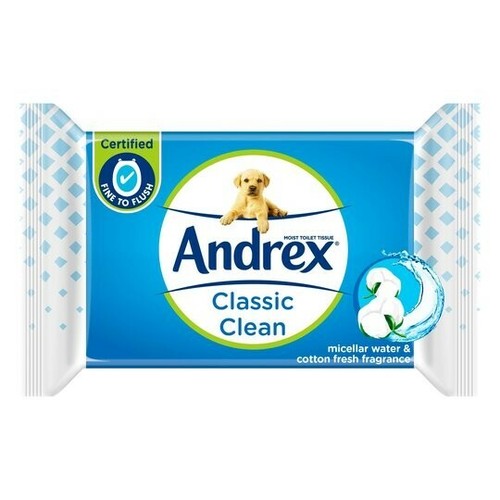 Pack andrex washlets - of,