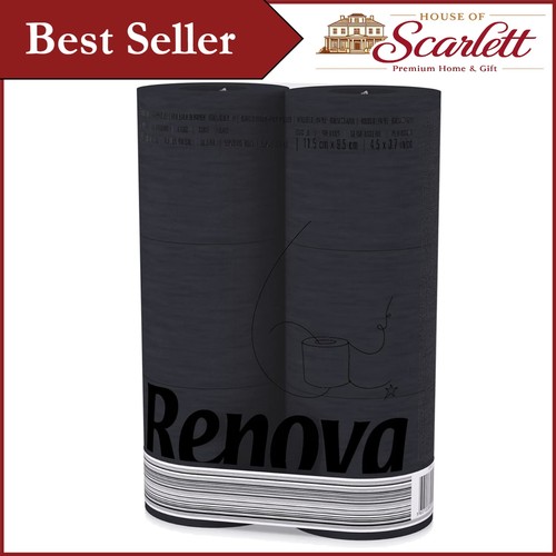 Luxury black toilet tissue - black,