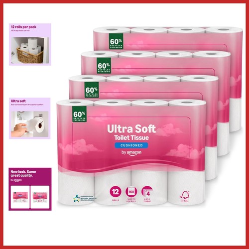 Ultra soft toilet tissue ply - ultra, 4-ply