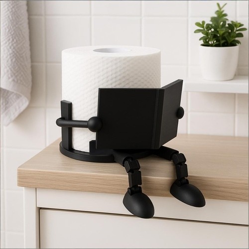 Toilet paper holder 3d - pp,