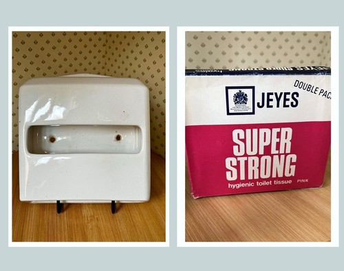 Vintage jeyes toilet paper - vintage,