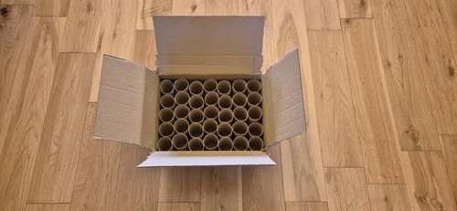 Toilet tissue paper empty - 35,