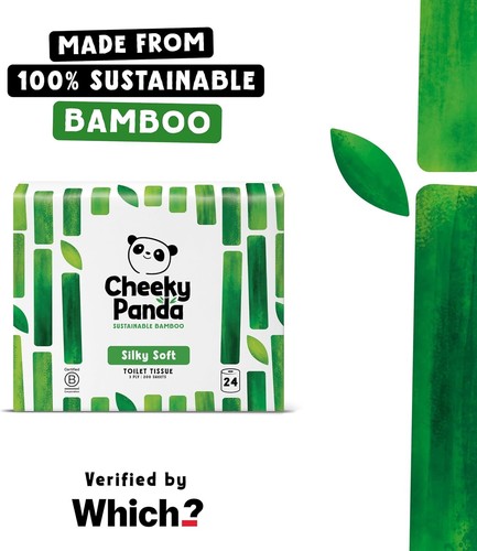 Cheeky panda bamboo toilet - bamboo,