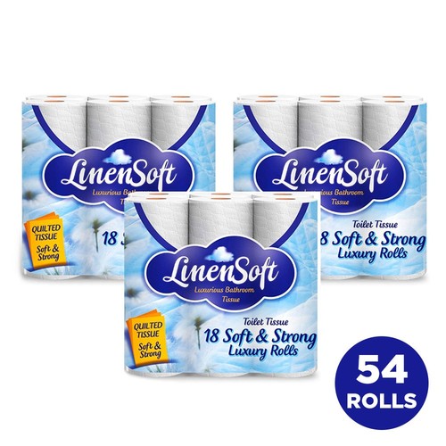 New luxury soft linen toilet - new,