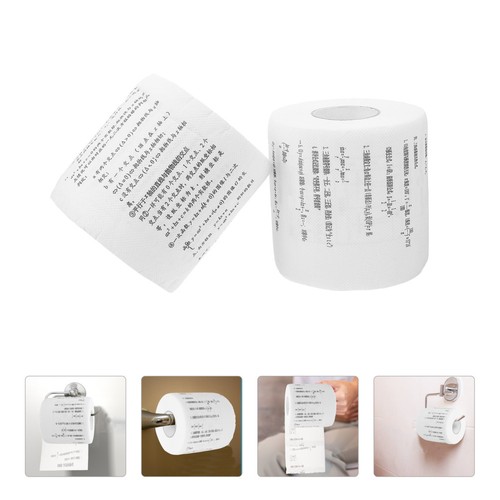 Novelty toilet paper rolls - toilet,