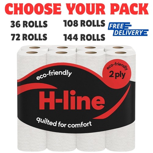 Luxury quilted toilet rolls - quilted,